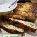 Flan de thon aux courgettes, la réalisation de Moon Caritey