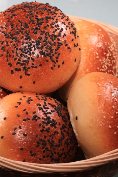 Recette, Buns, pains pour Hamburger au levain