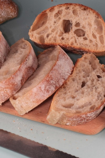 Recette, Pains Ciabatta au levain naturel