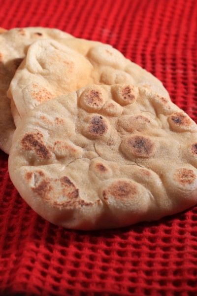 Recette, Pains Pitas au levain naturel