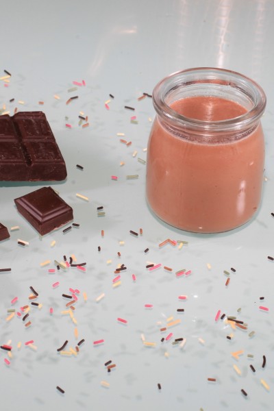 Recette, Petit pot de crème au chocolat noir