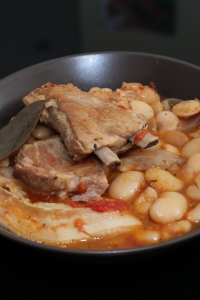 Recette, Pois du Cap façon Cassoulet au porc