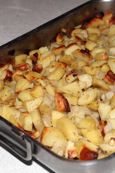 Recette, Pommes de terre au four