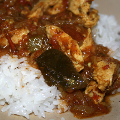 Recette, Poulet Massalé