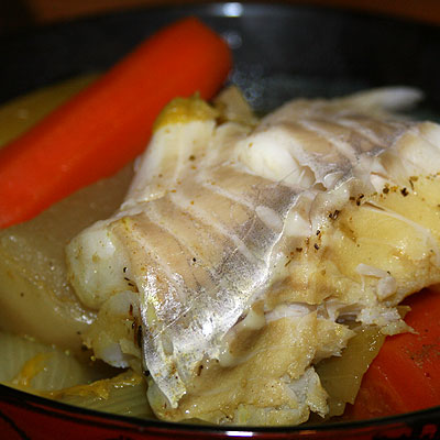 Recette, Soupe au cabillaud