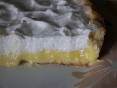 Recette, Tarte au citron meringuée