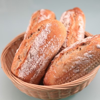 Minis baguettes graines de courge au levain naturel