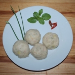 Voir la recette, Boulettes de poisson, aiglefin et crevettes.