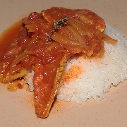 Voir la recette, Cari de rouget