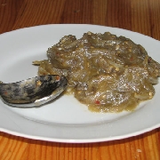 Voir la recette, Rougail bringelle (aubergine)
