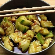 Voir la recette, Salade de concombre façon chinoise