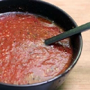 Voir la recette, Sauce tomate pour pizza
