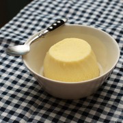 Voir la recette, Mini flan au lait de coco
