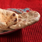 Voir la recette, Pains Pitas au levain naturel