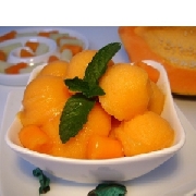 Voir la recette, salade de fruits papaye et melon gourmande